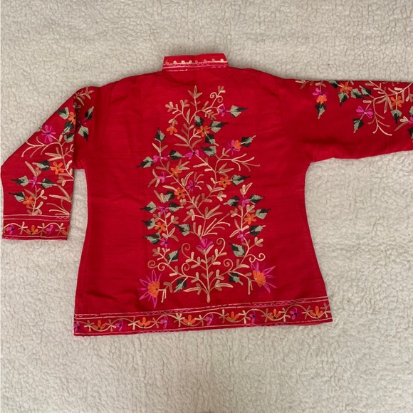 Pakistani cultural embroidered jacket - Picture 10 of 12